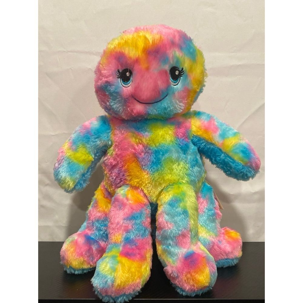 Build A Bear 16 " Rainbow Octopus